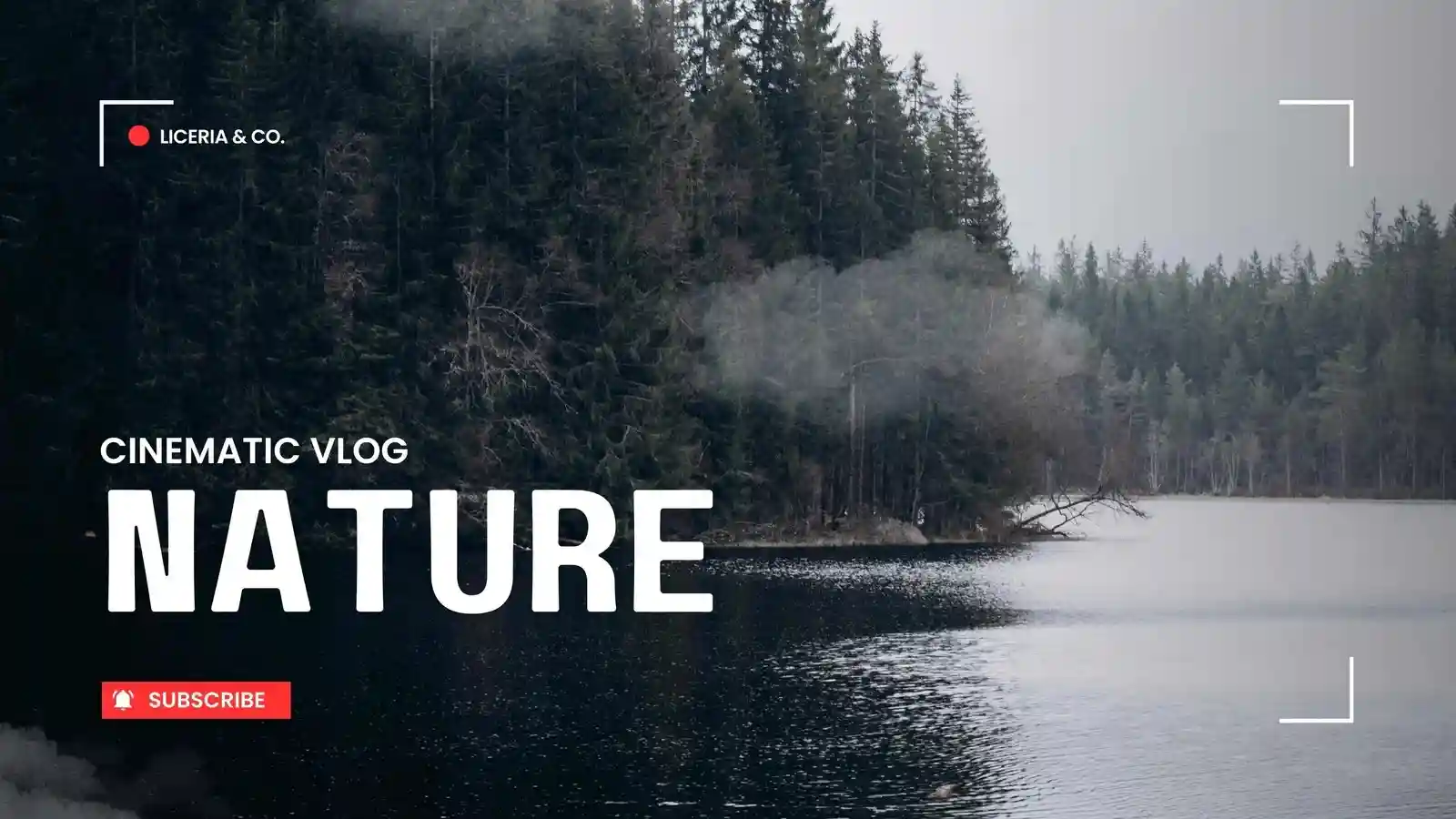 |Black and White Simple NatureYoutube Thumbnail